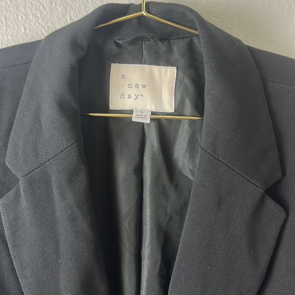 A New Day Black Single Breasted Blazer - Picture 2 of 6